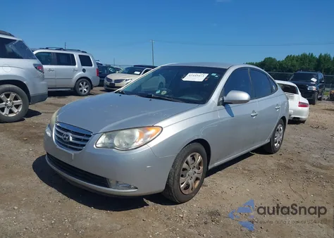 2010 Hyundai Elantra Blue/Gls/Se from USA, damaged, VIN KMHDU4AD4AU898560